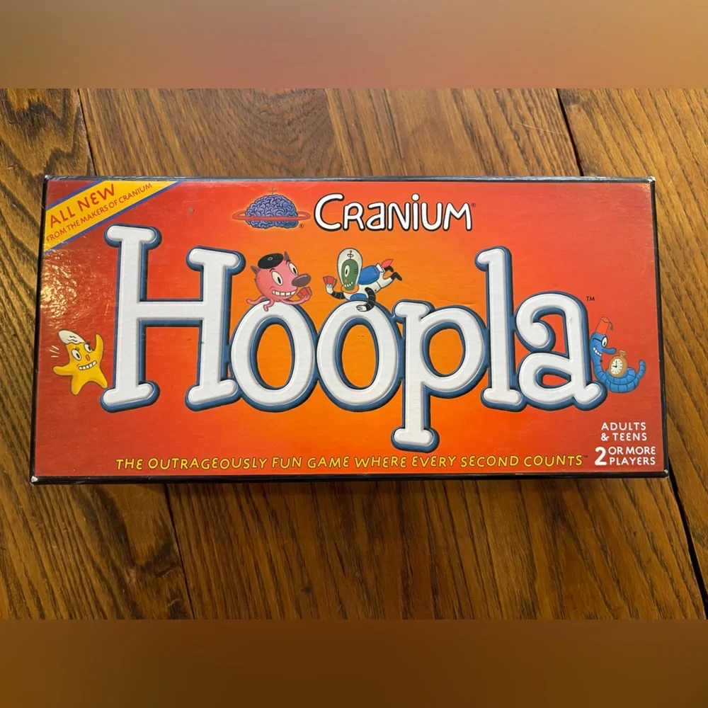Cranium 2002 Hoopla Card Game with Timer